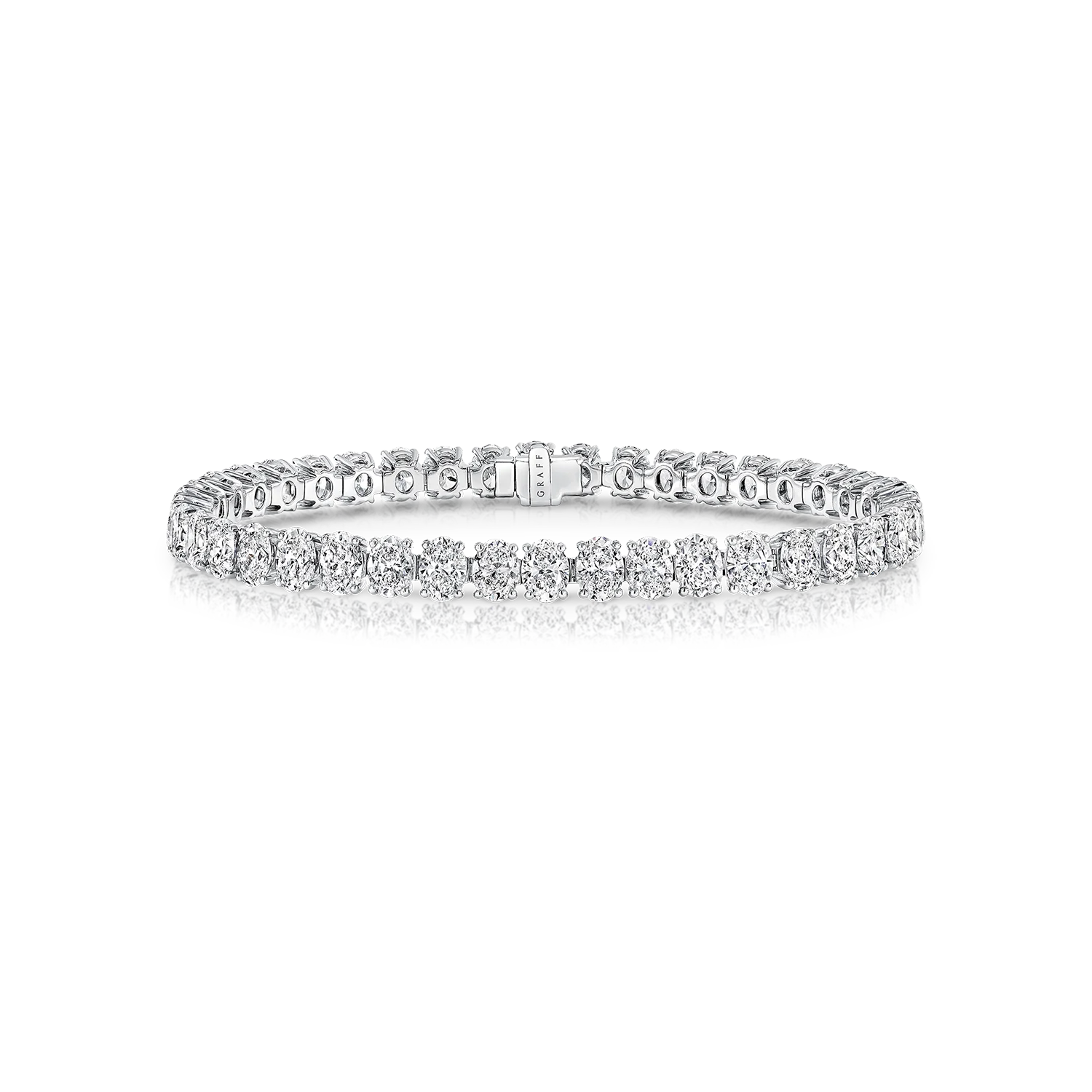Oval Cut Diamond Bracelet