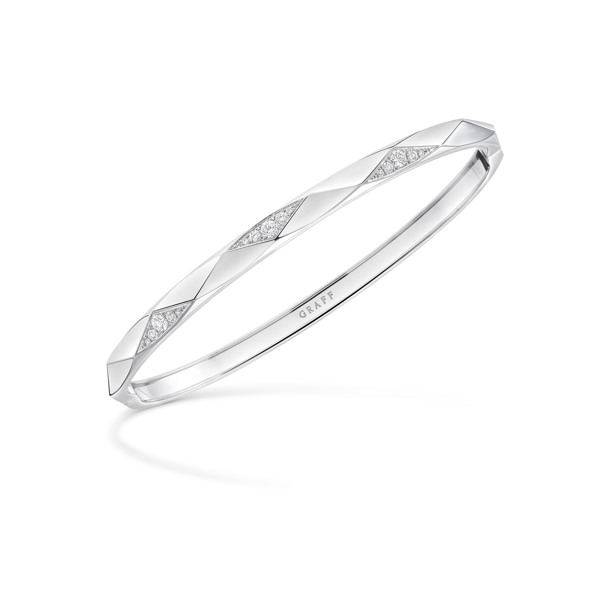 Laurence Graff Signature Pavé Diamond Bangle